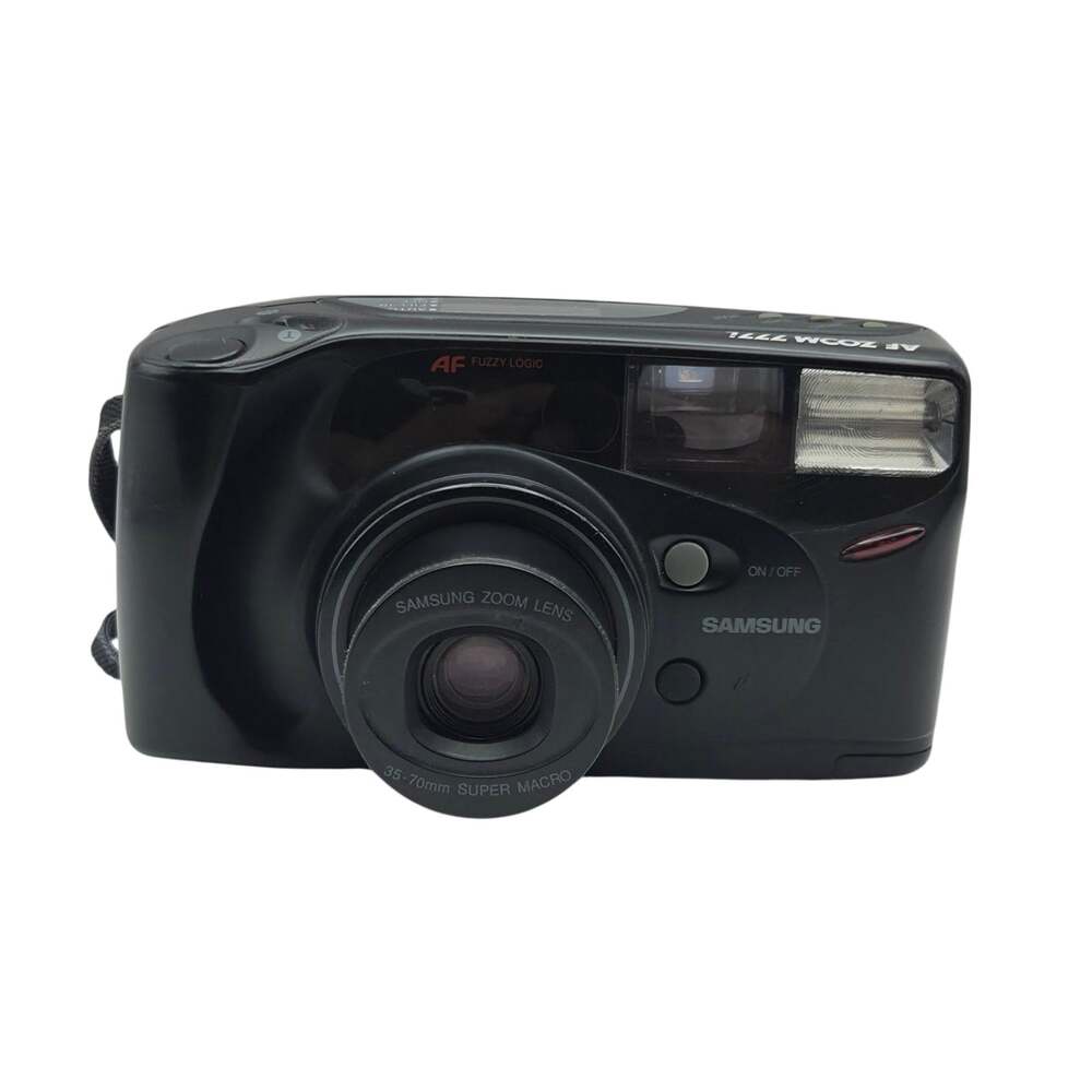 Samsung AF Zoom 777i 35mm Film Camera 35-70mm Tested Working New Battery